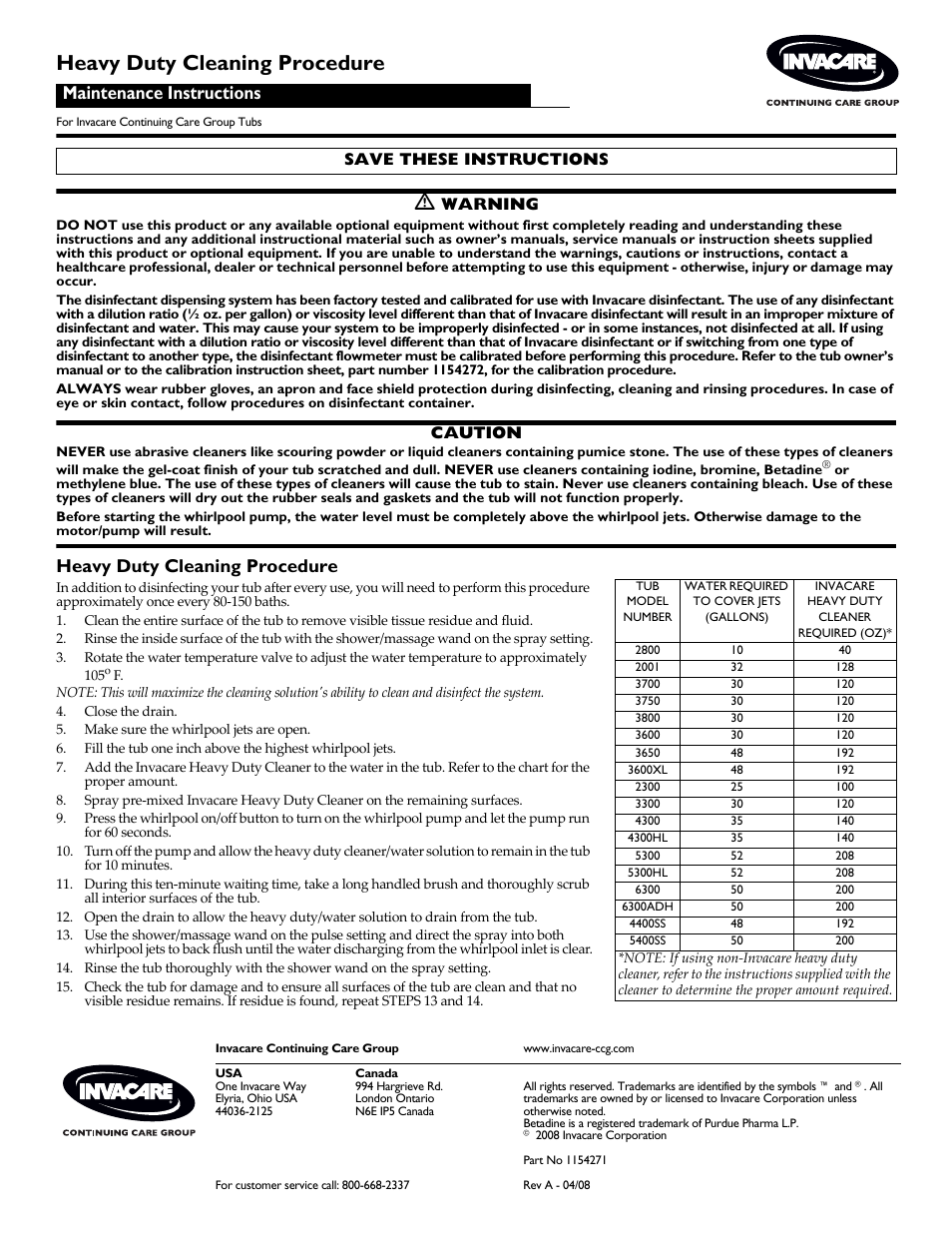 Invacare 3700 User Manual | 1 page