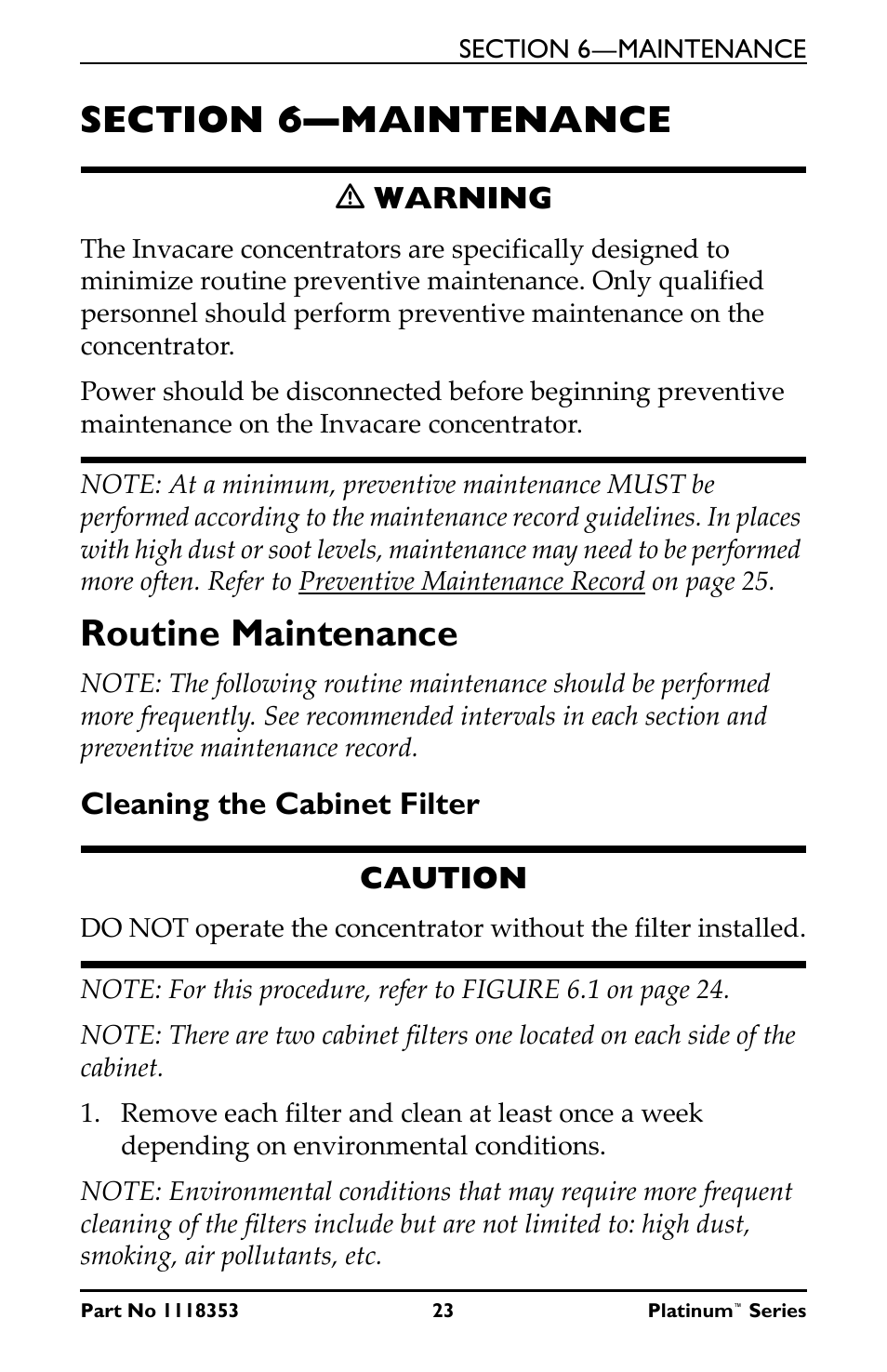 Invacare IRC10LX User Manual | Page 23 / 32