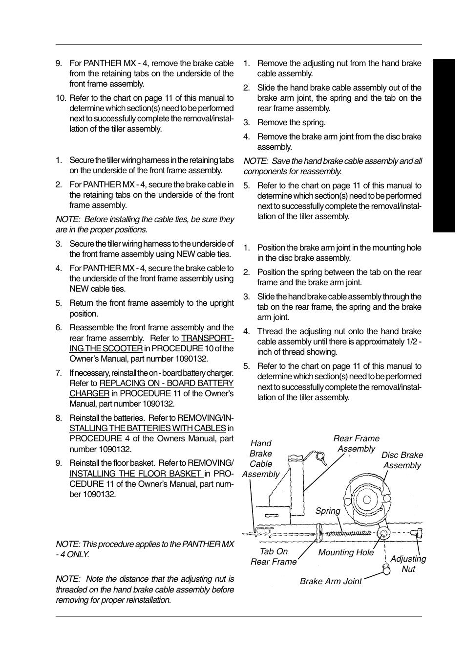 Invacare LYNX PANTHER LX-4 User Manual | Page 15 / 60