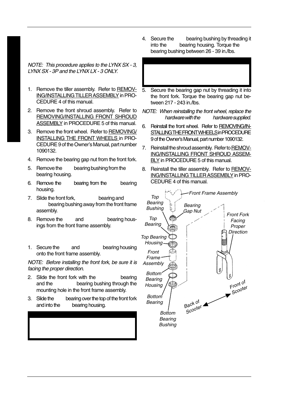 Invacare LYNX PANTHER LX-4 User Manual | Page 22 / 60