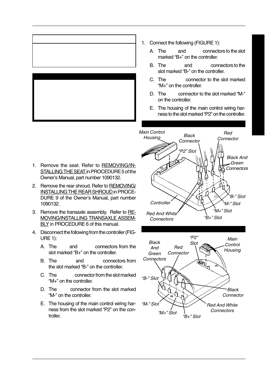 Removing/installing controller | Invacare LYNX PANTHER LX-4 User Manual | Page 37 / 60