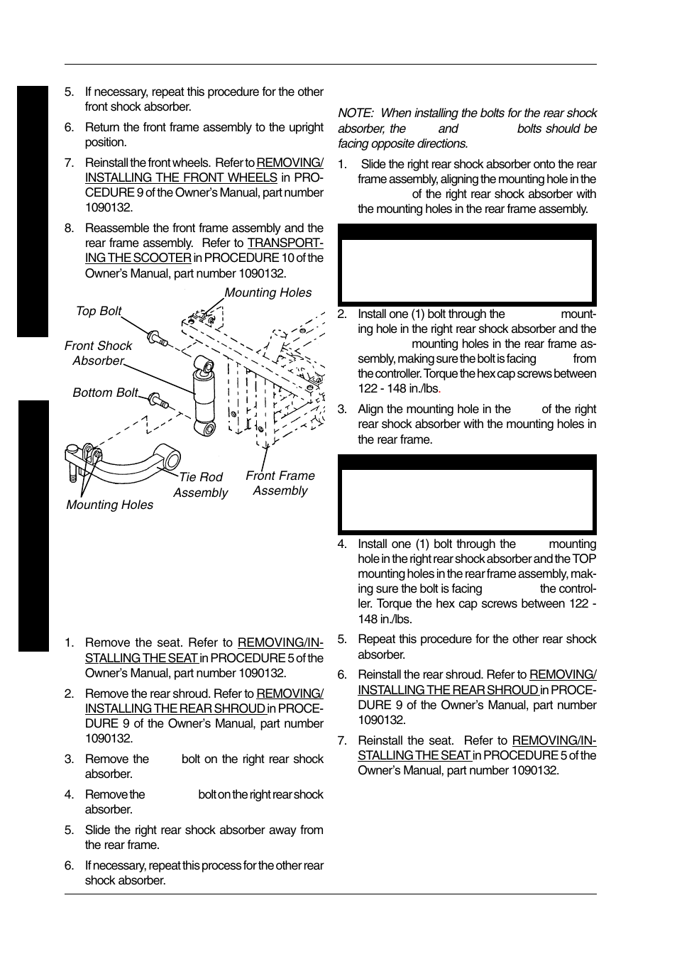 Invacare LYNX PANTHER LX-4 User Manual | Page 54 / 60