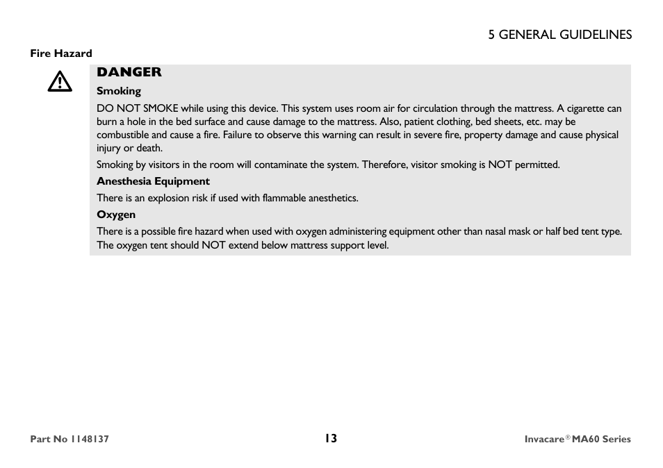 Invacare MicroAir MA60 User Manual | Page 13 / 36
