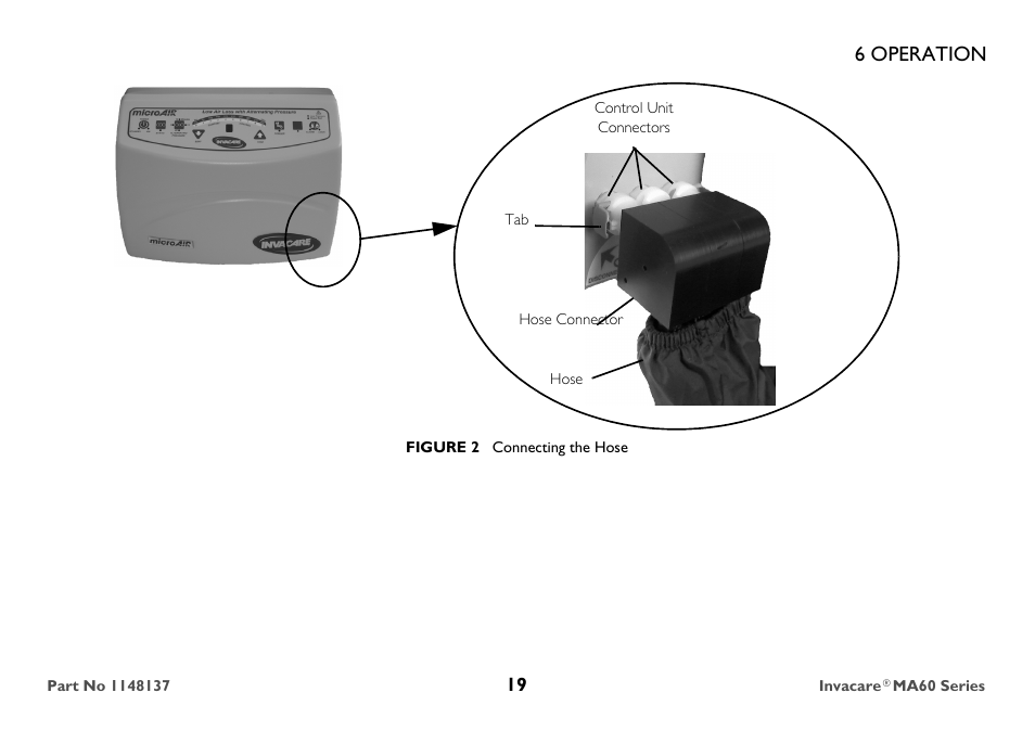 6 operation | Invacare MicroAir MA60 User Manual | Page 19 / 36