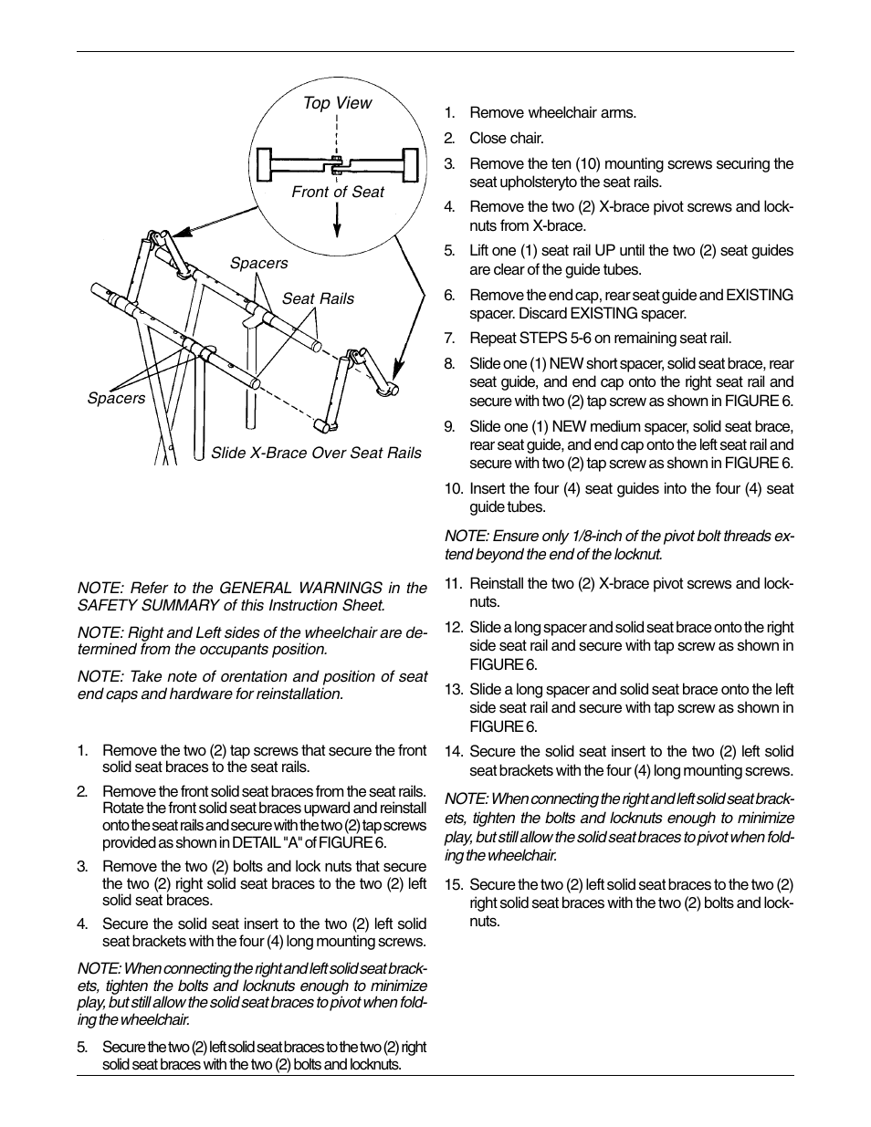 Invacare 1000 User Manual | Page 4 / 8