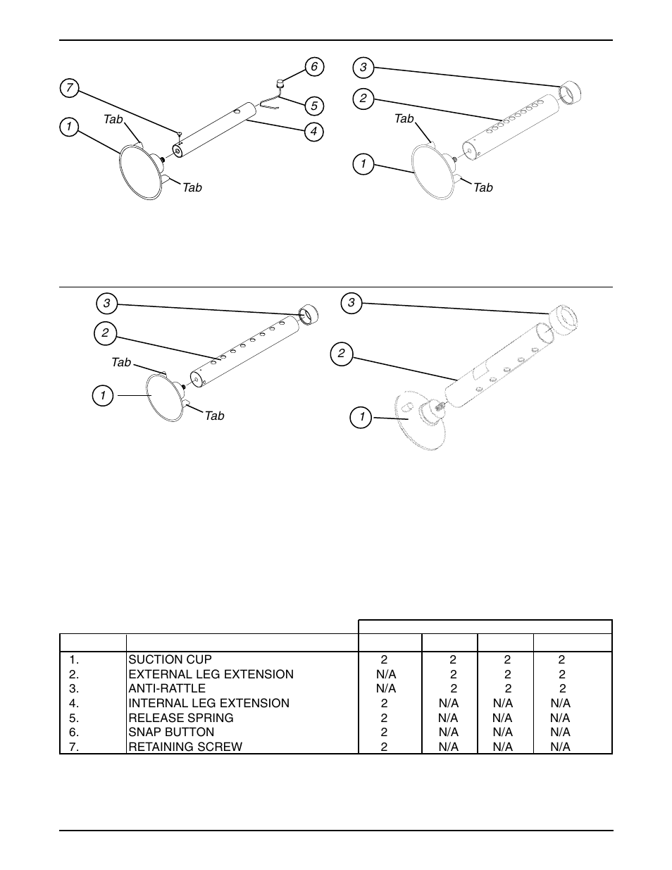 Invacare 6316 User Manual | Page 3 / 4