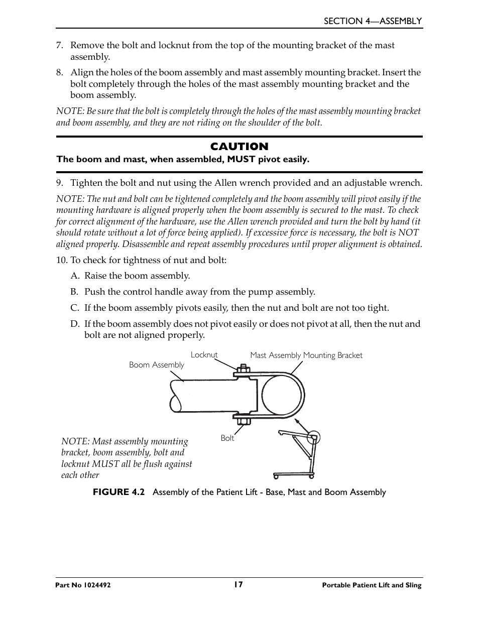 Invacare 9805P User Manual | Page 17 / 44