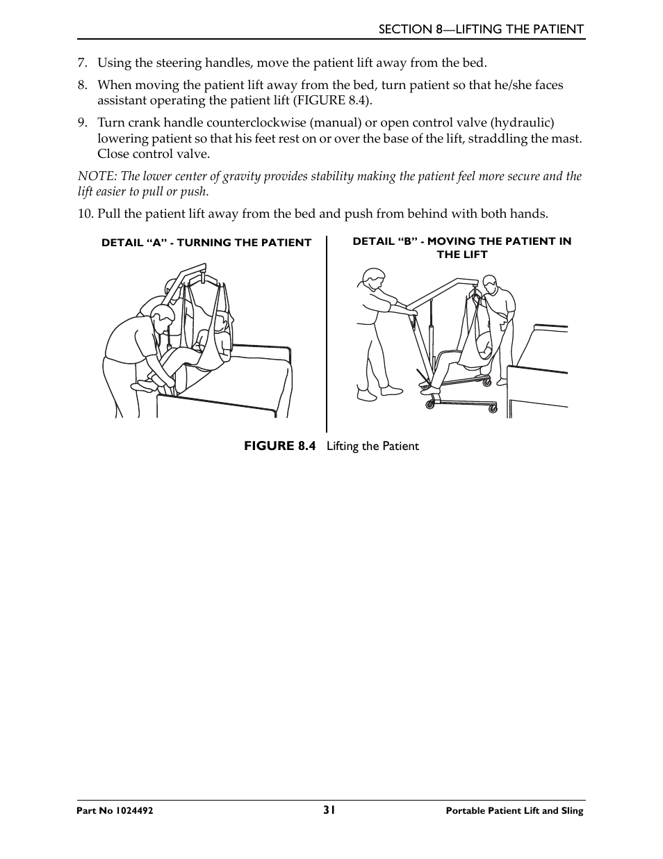 Invacare 9805P User Manual | Page 31 / 44