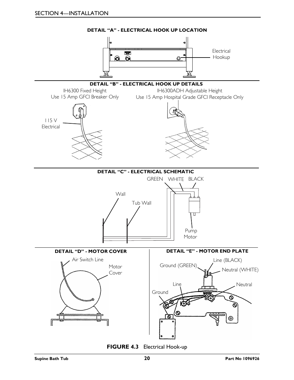 Figure 4.3 | Invacare IH6300ADH User Manual | Page 20 / 32