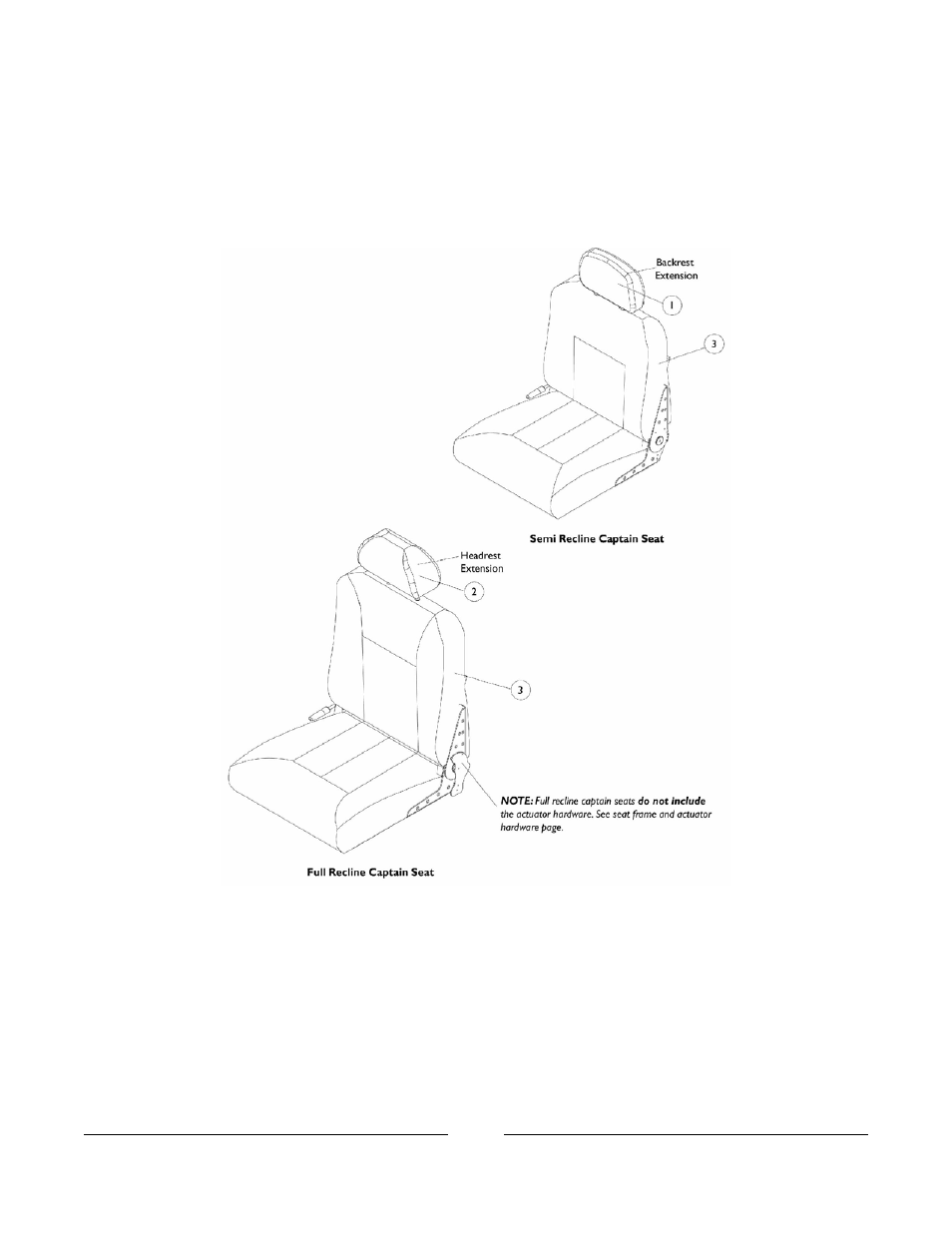 Captain seat assembly | Invacare Xterra GT User Manual | Page 22 / 119
