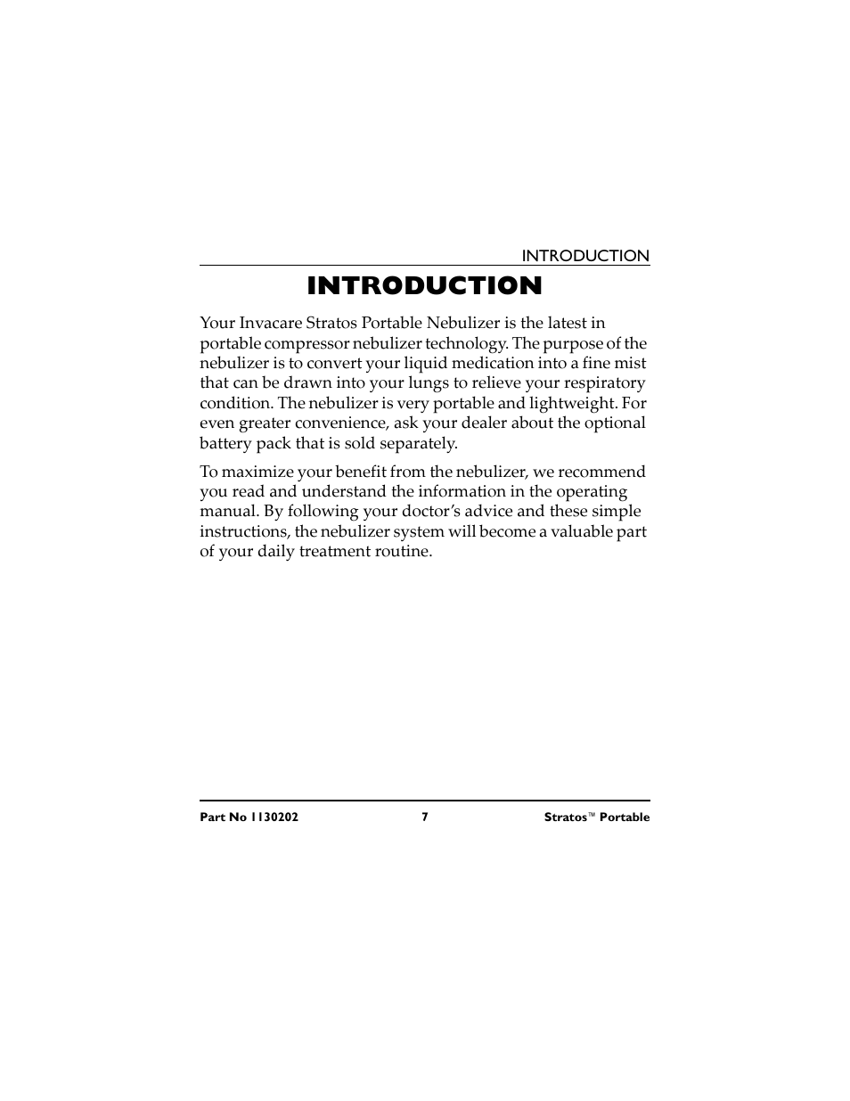 Introduction, Introducción | Invacare IRC 1720 User Manual | Page 7 / 124