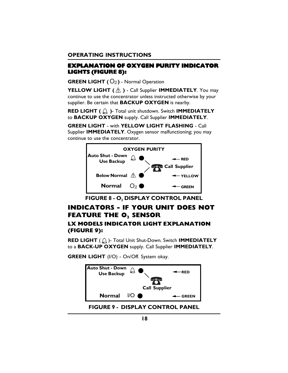 Indicators - if your unit does not feature the o, Sensor | Invacare PLATINUM 5 User Manual | Page 18 / 148