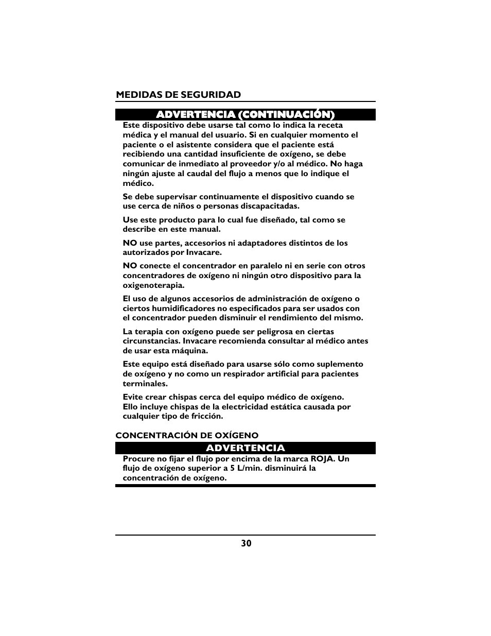 Invacare PLATINUM 5 User Manual | Page 30 / 148