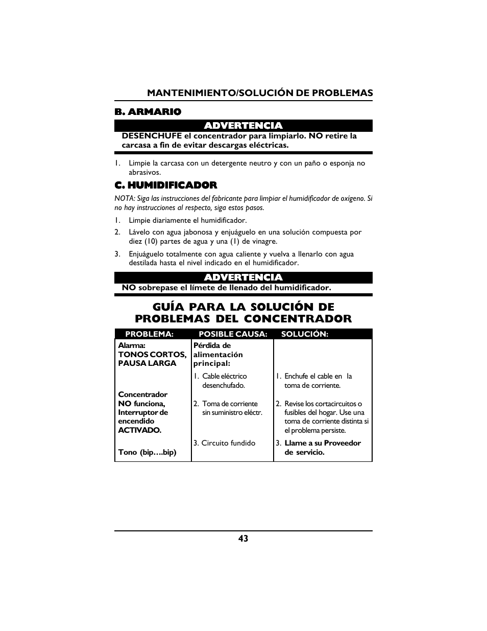 Invacare PLATINUM 5 User Manual | Page 43 / 148