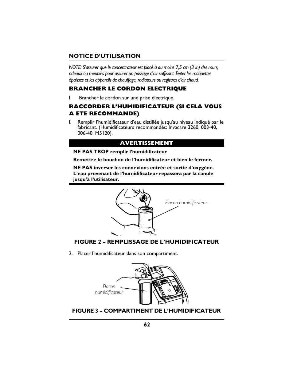 Invacare PLATINUM 5 User Manual | Page 62 / 148