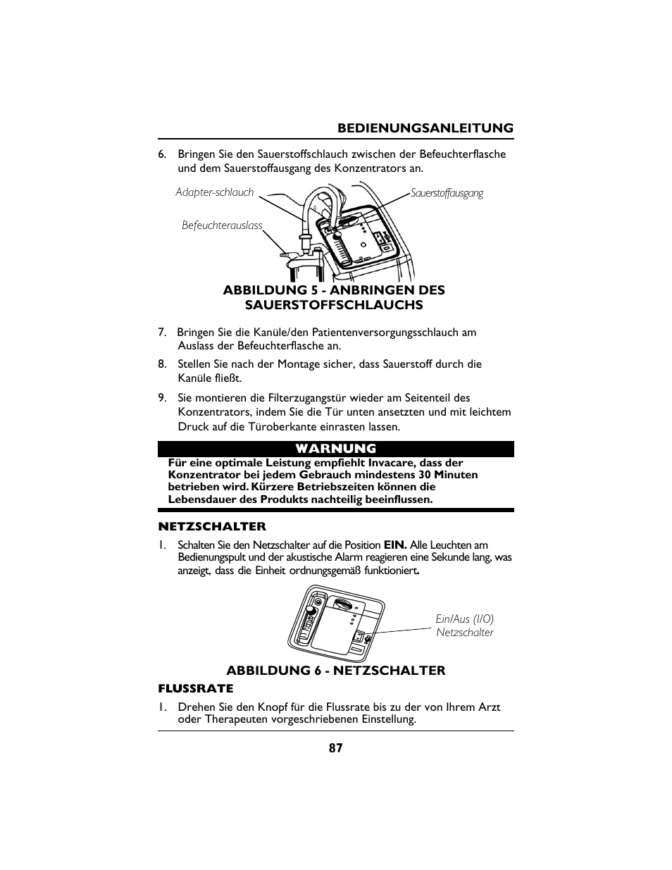 Invacare PLATINUM 5 User Manual | Page 87 / 148