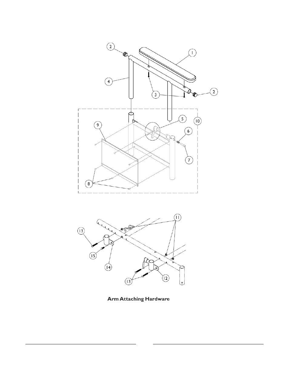Adjustable height arms | Invacare A-TTM User Manual | Page 32 / 84