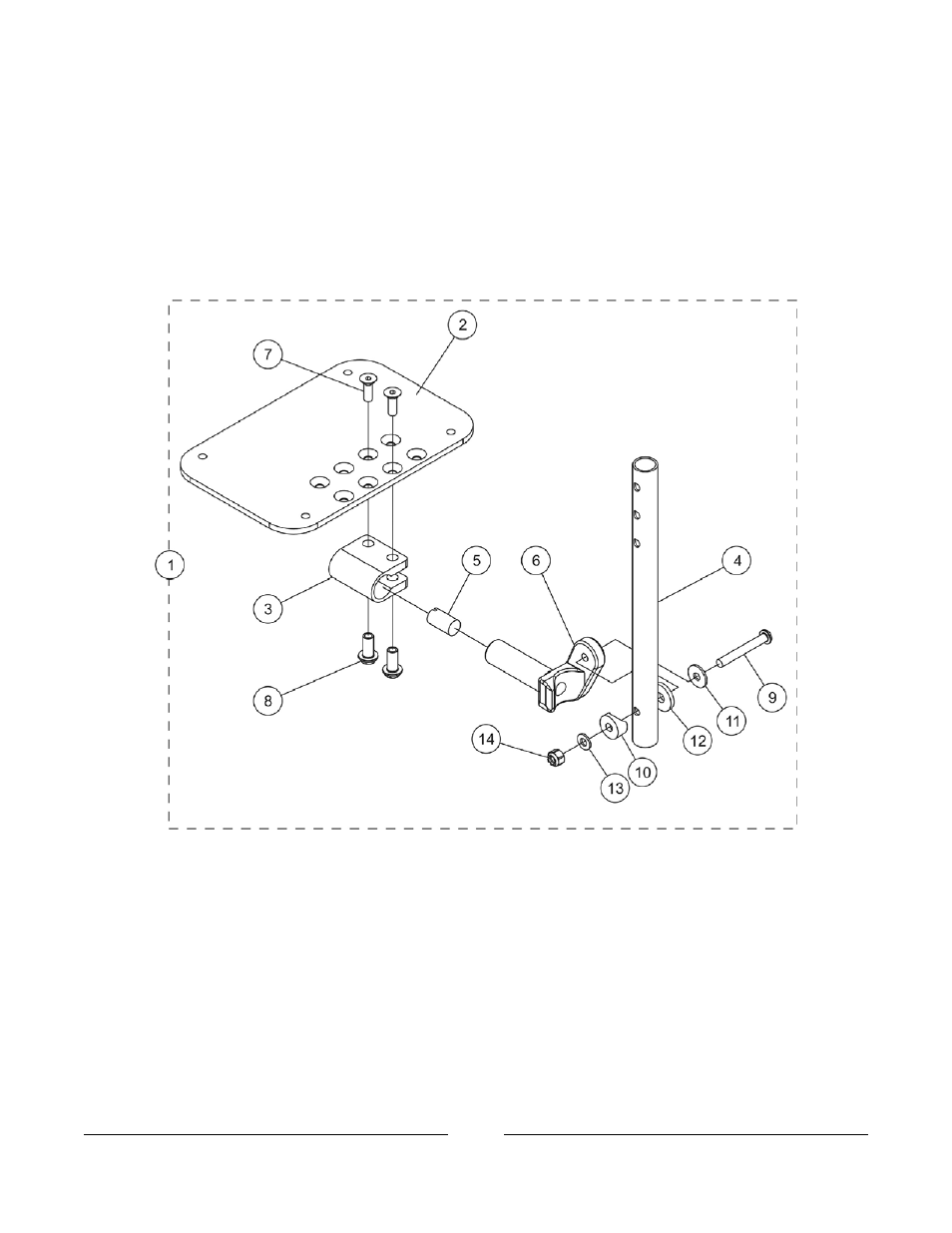 Adjustable angle footplate assemblies - at5543 | Invacare A-TTM User Manual | Page 68 / 84