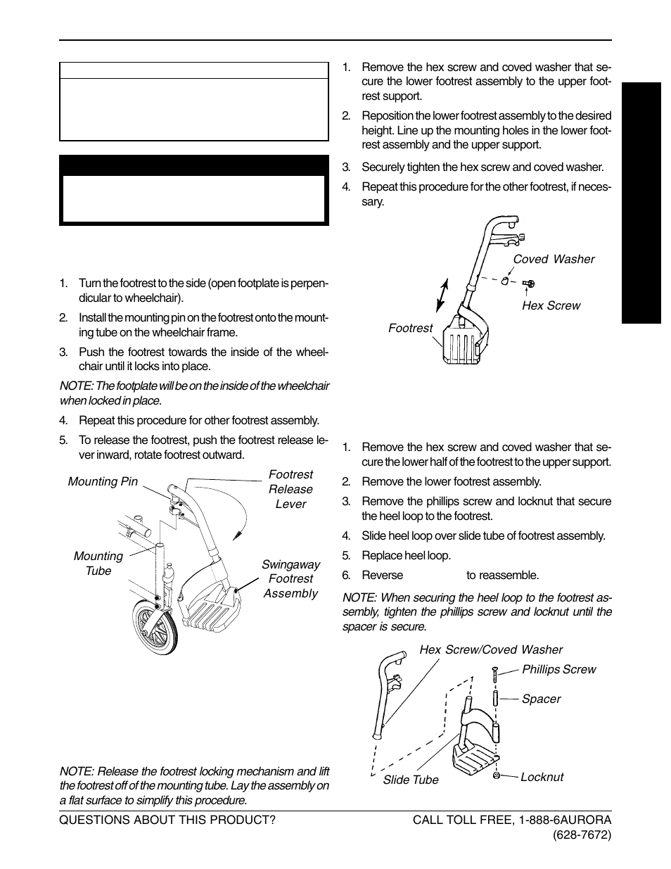 Invacare Lightweight Aluminum Wheelchair User Manual | Page 13 / 24