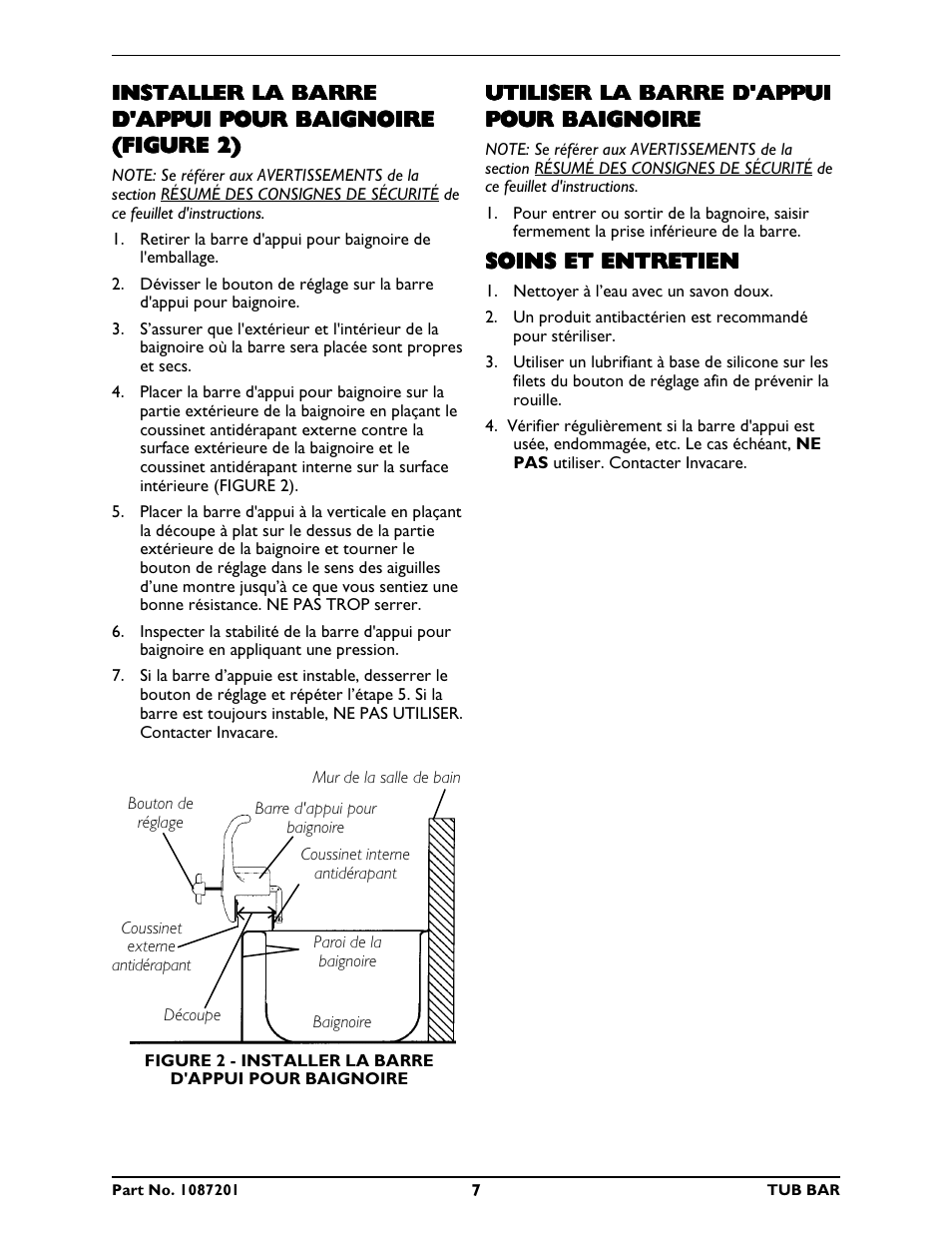 Invacare 705 User Manual | Page 7 / 8