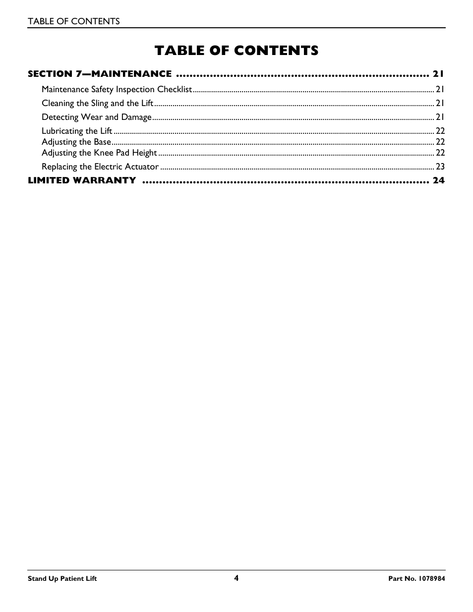 Invacare RPS350-1 User Manual | Page 4 / 24