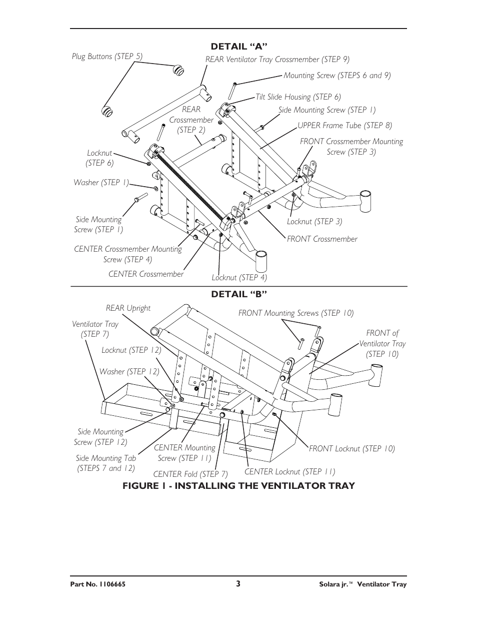 Invacare Solara Jr 1108526 User Manual | Page 3 / 4