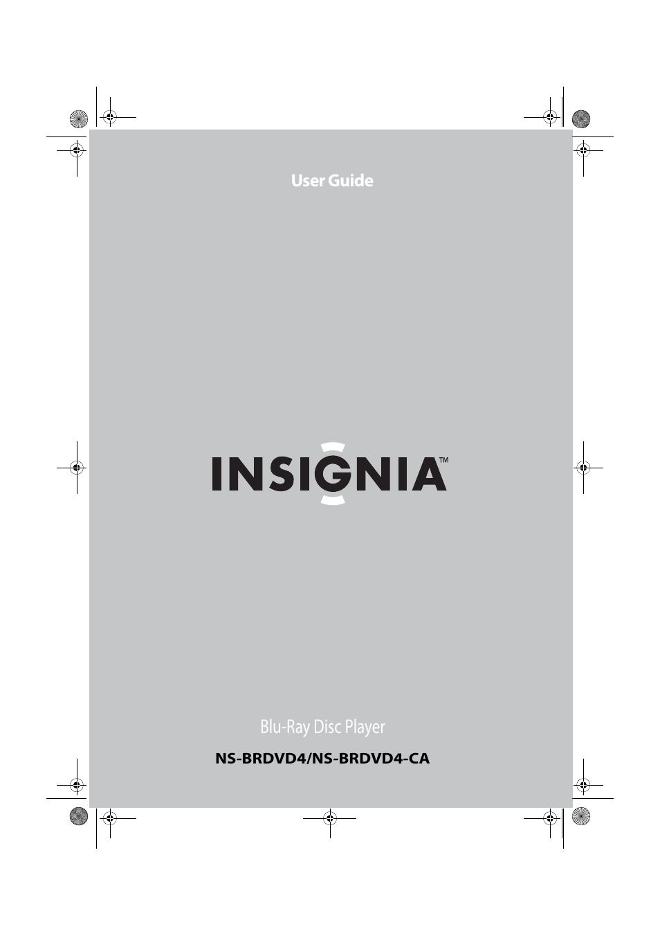 Insignia NS-BRDVD4-CA User Manual | 73 pages