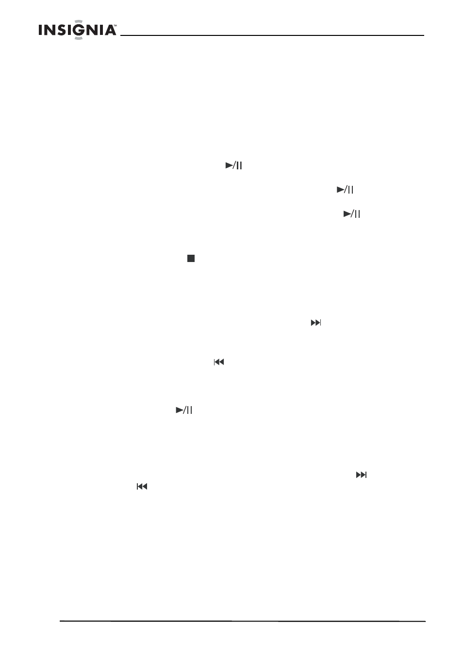 To play a cd, Selecting a different track, To select a different track on a cd | Locating a specific passage, To locate a specific passage within a track | Insignia NS-C2116 User Manual | Page 12 / 68