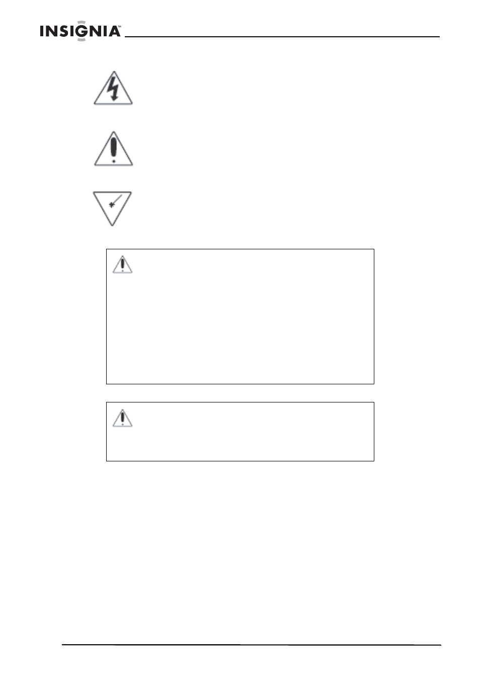 Caution, Important safeguards | Insignia NS-C2116 User Manual | Page 4 / 68