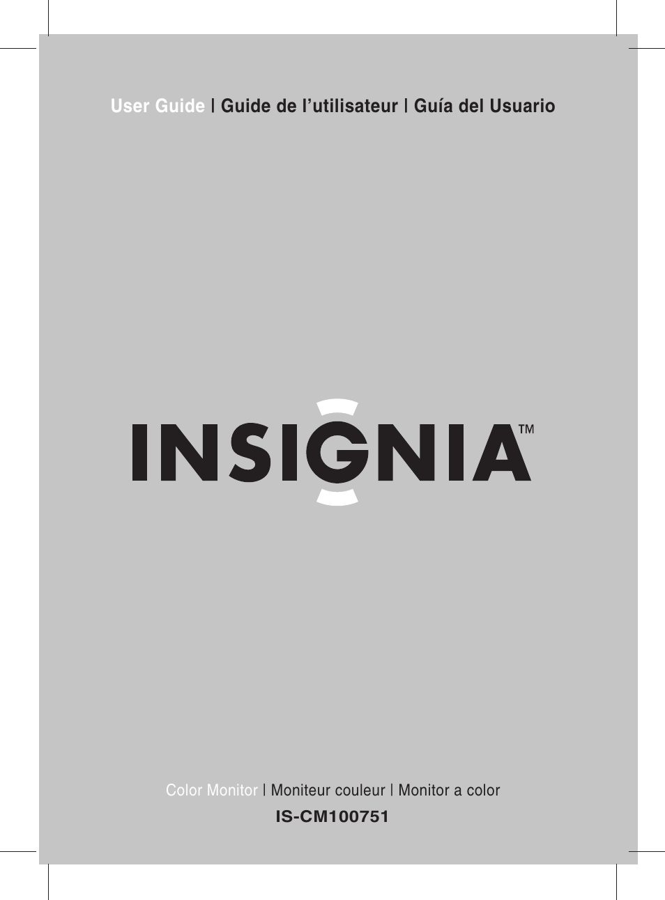 Insignia IS-CM100751 User Manual | 40 pages