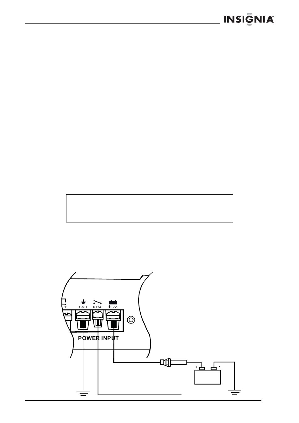 Connexion de l’alimentation électrique | Insignia NS-A1000 User Manual | Page 23 / 52