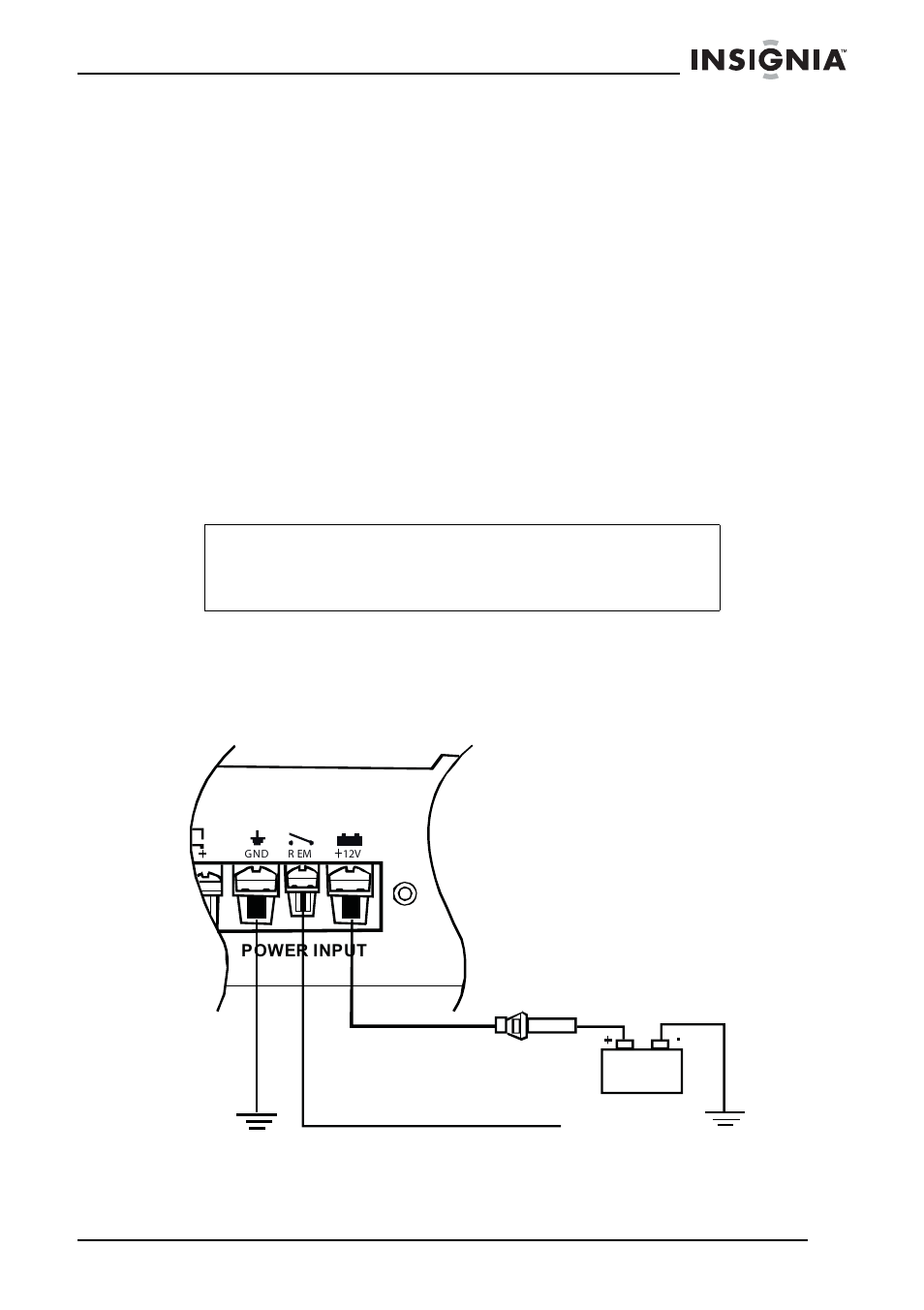 Conexión de la alimentación | Insignia NS-A1000 User Manual | Page 39 / 52