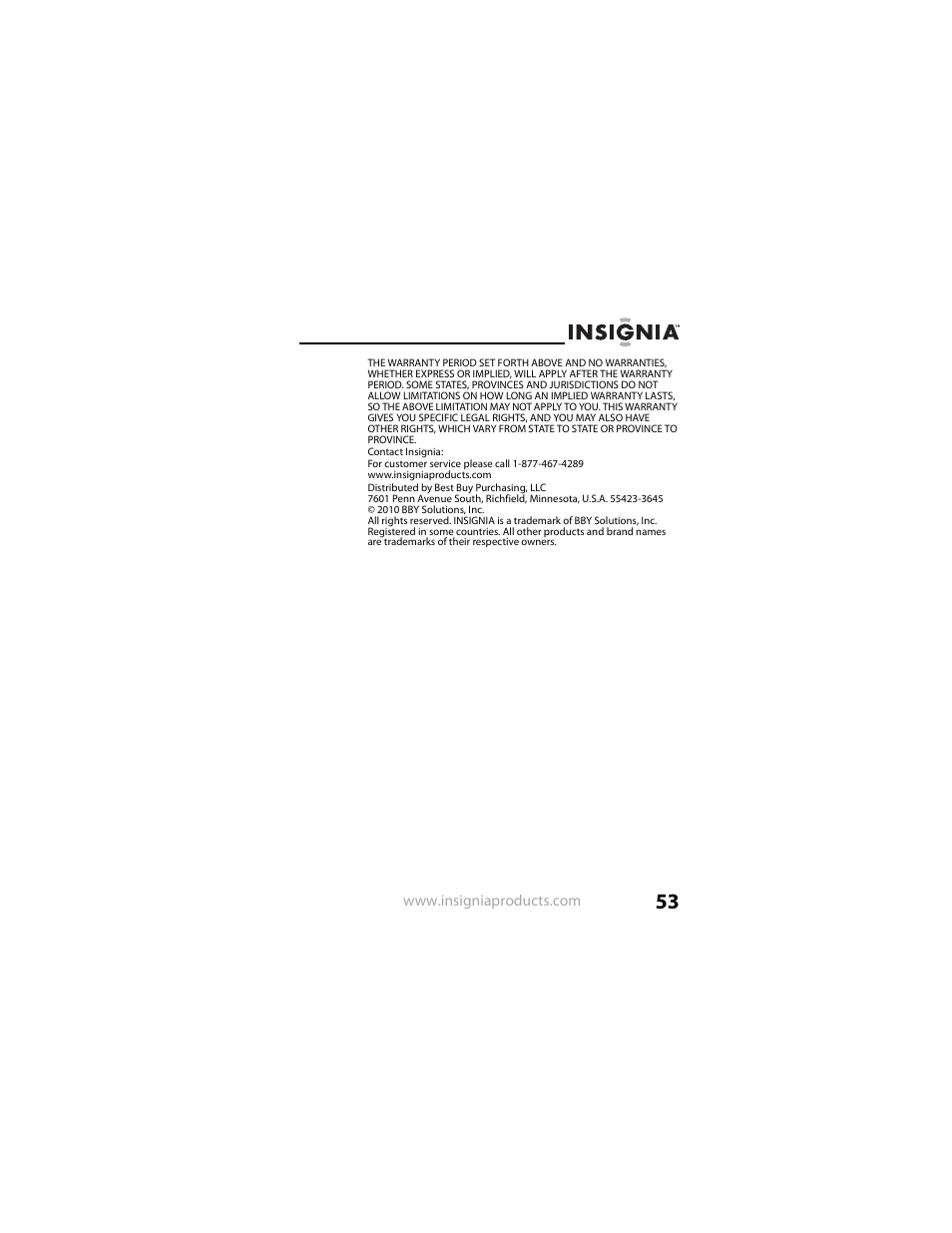 Insignia NS-DPF8IP User Manual | Page 53 / 56