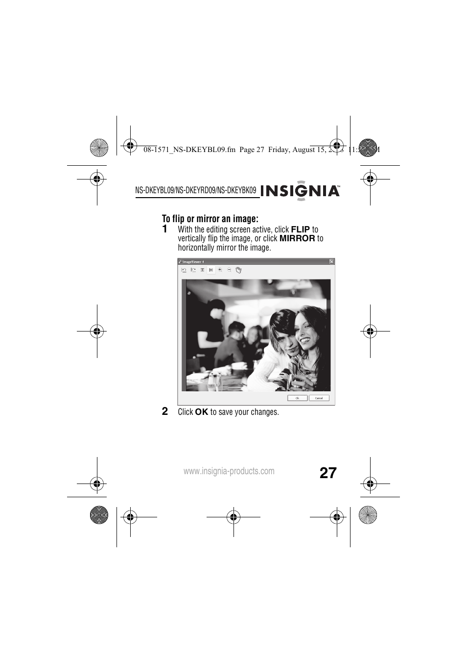 Insignia NS-DKEYBL09 User Manual | Page 29 / 36