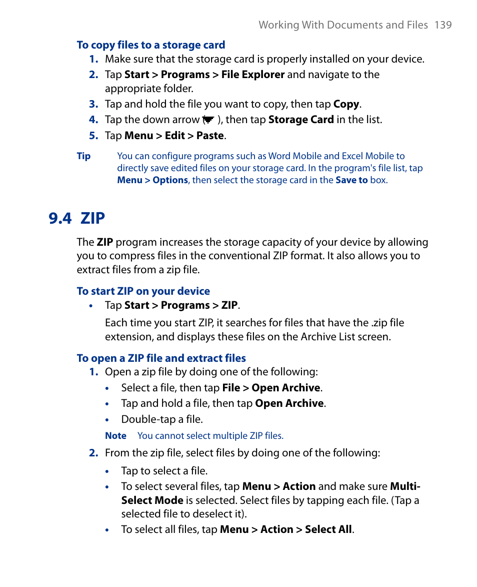 4 zip | Insignia X7510 User Manual | Page 139 / 241