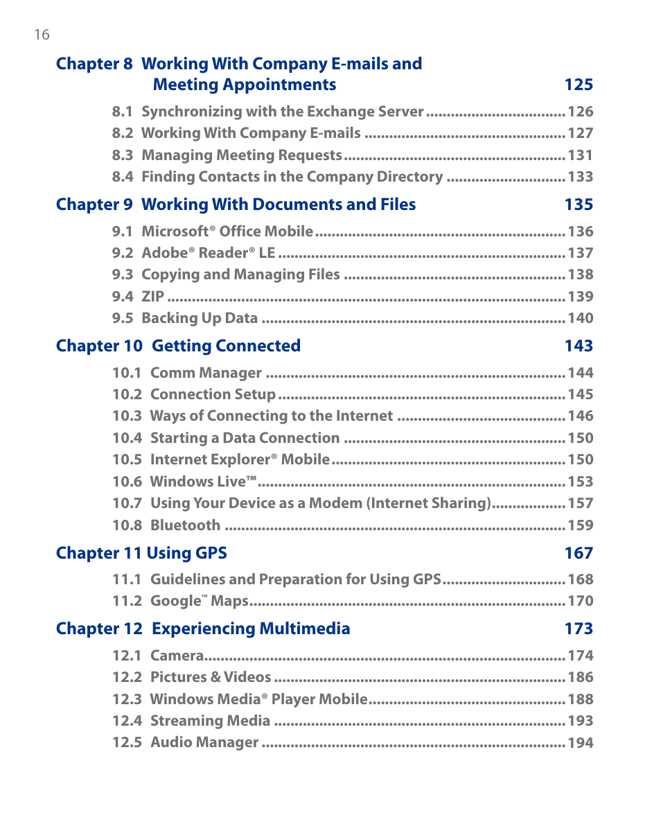 Insignia X7510 User Manual | Page 16 / 241