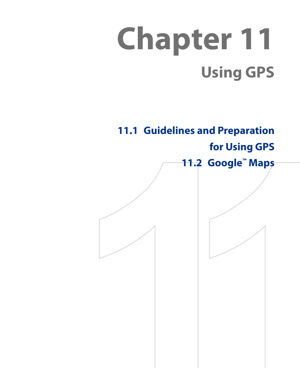 Chapter 11 using gps, Chapter 11, Using gps | Insignia X7510 User Manual | Page 167 / 241