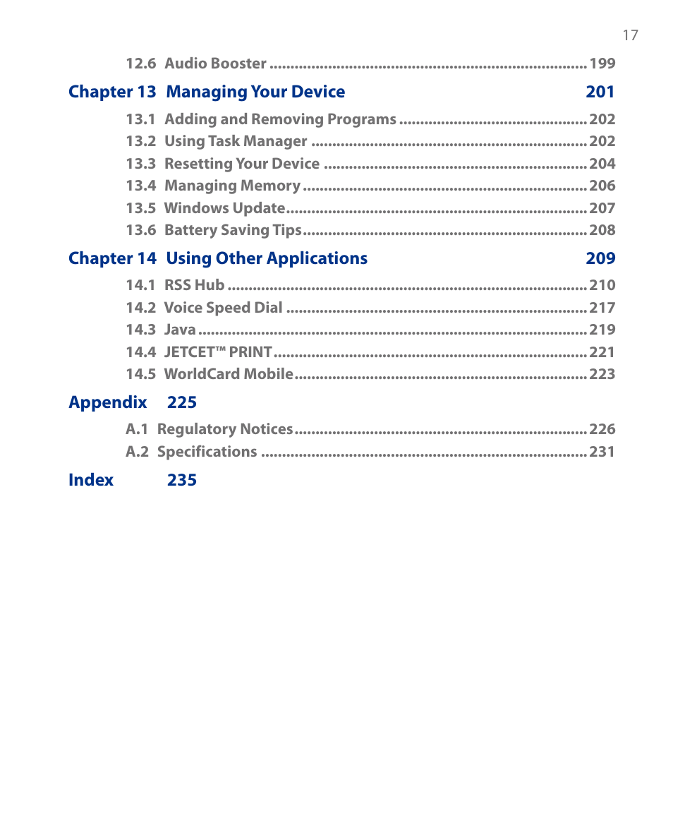 Insignia X7510 User Manual | Page 17 / 241