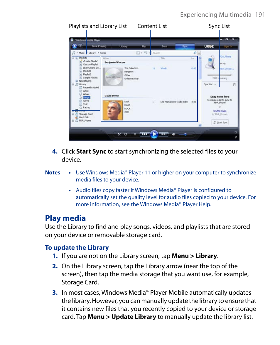 Play media | Insignia X7510 User Manual | Page 191 / 241