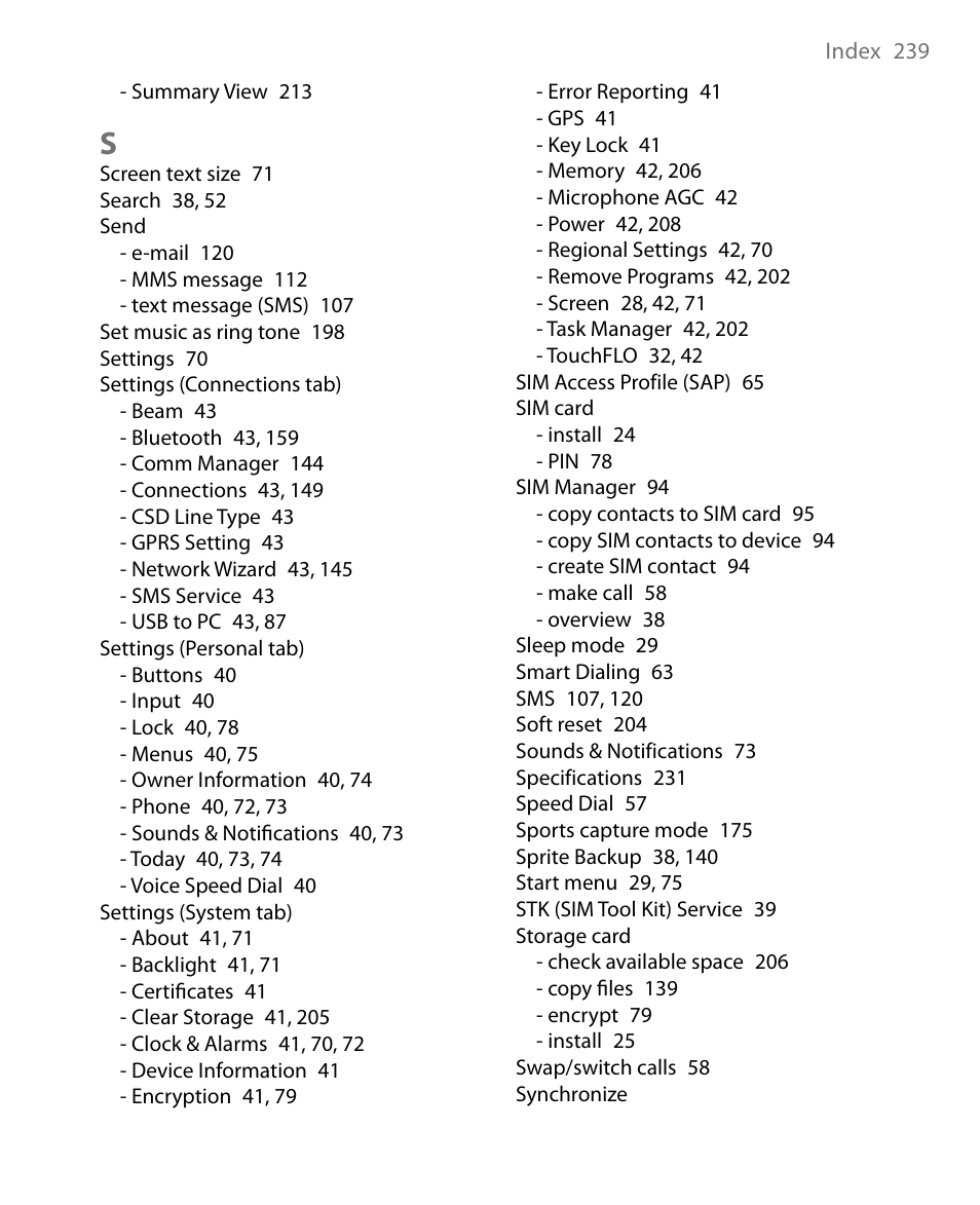 Insignia X7510 User Manual | Page 239 / 241