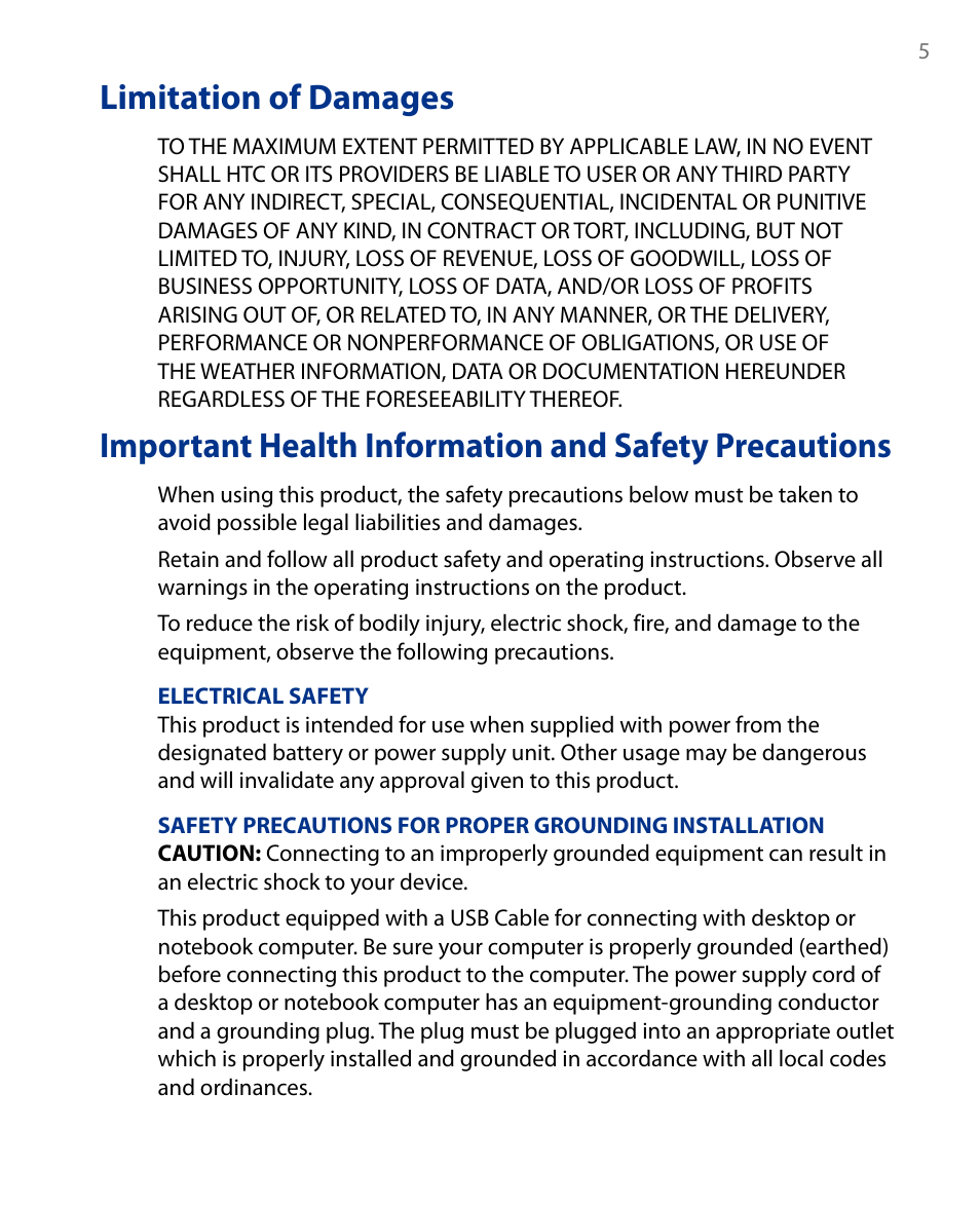Limitation of damages | Insignia X7510 User Manual | Page 5 / 241