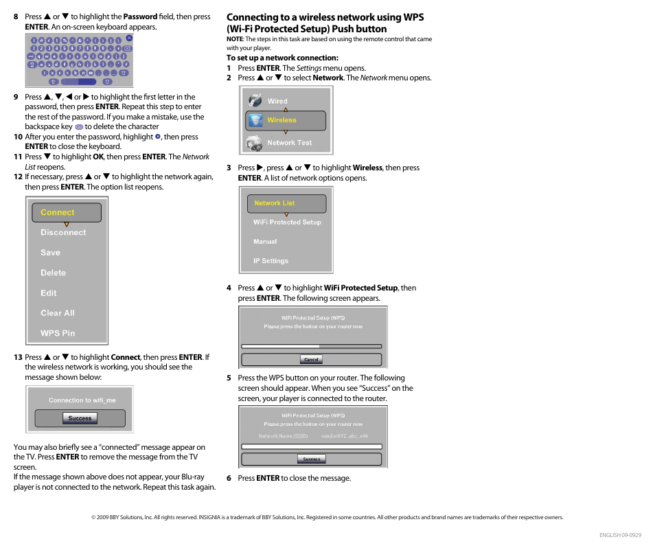 Insignia 09-0929 User Manual | Page 2 / 2