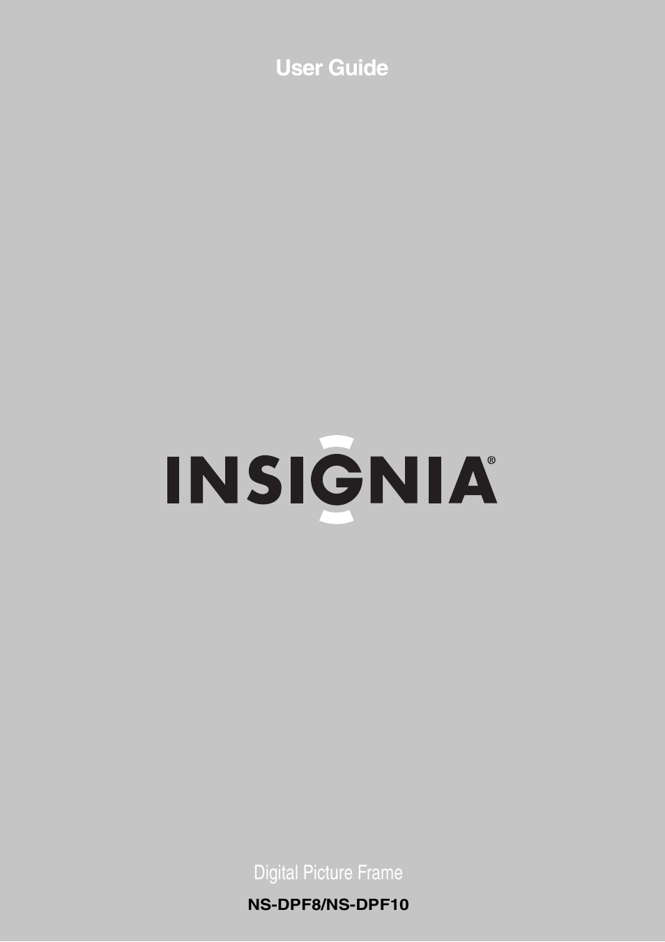 Insignia NS-DPF8 User Manual | 14 pages