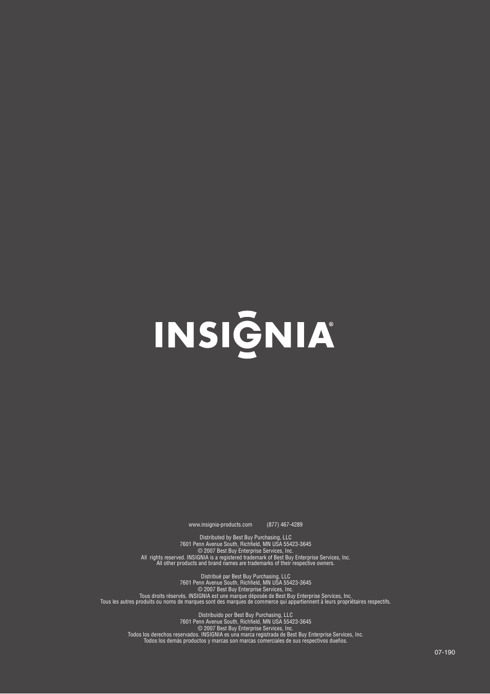 Insignia NS-DPF8 User Manual | Page 14 / 14