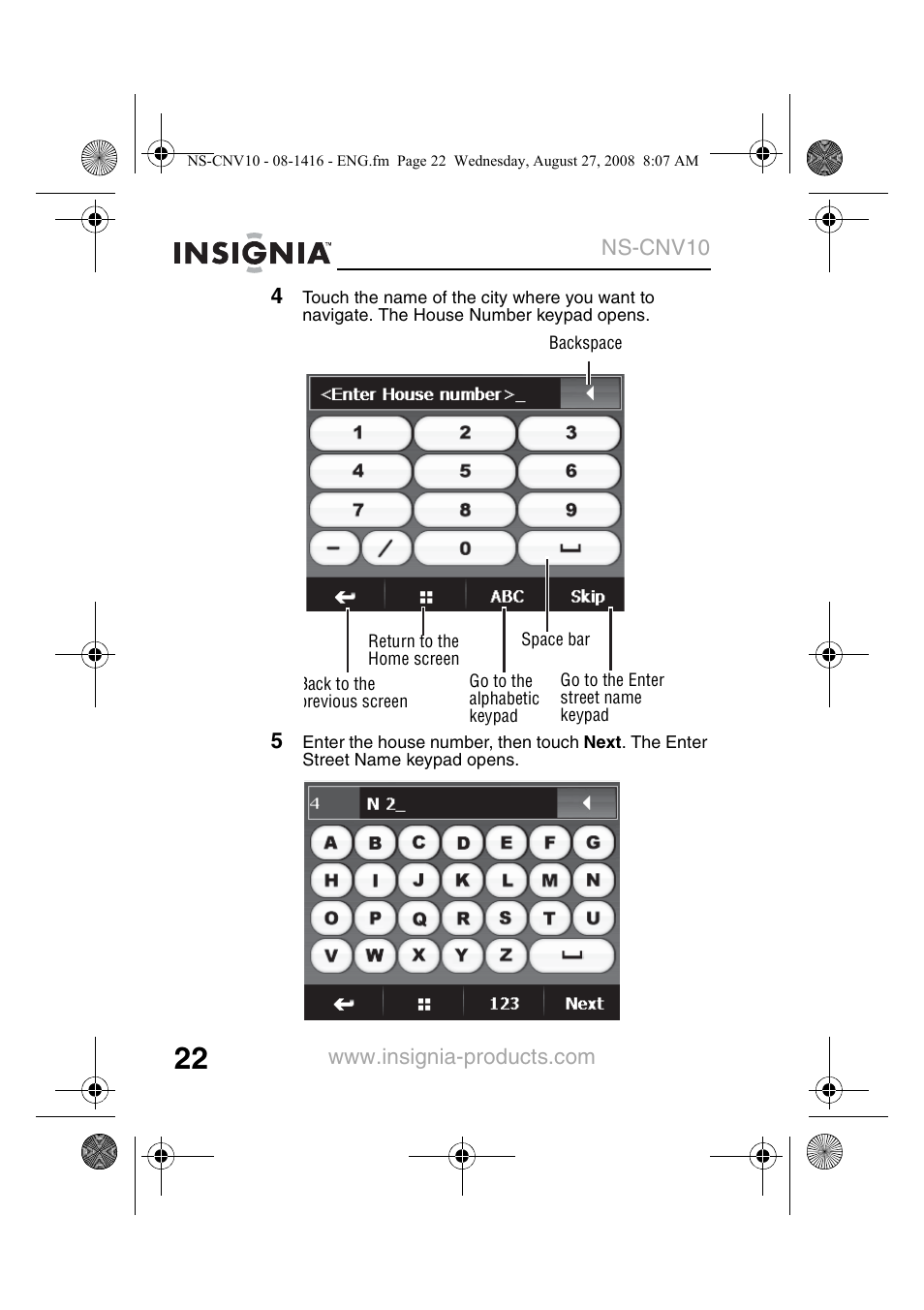Insignia NS-CNV10 User Manual | Page 24 / 72