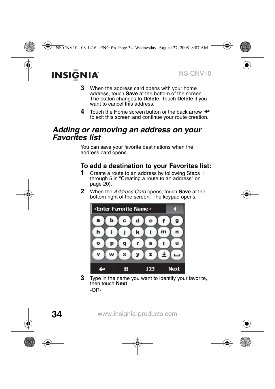 Insignia NS-CNV10 User Manual | Page 36 / 72