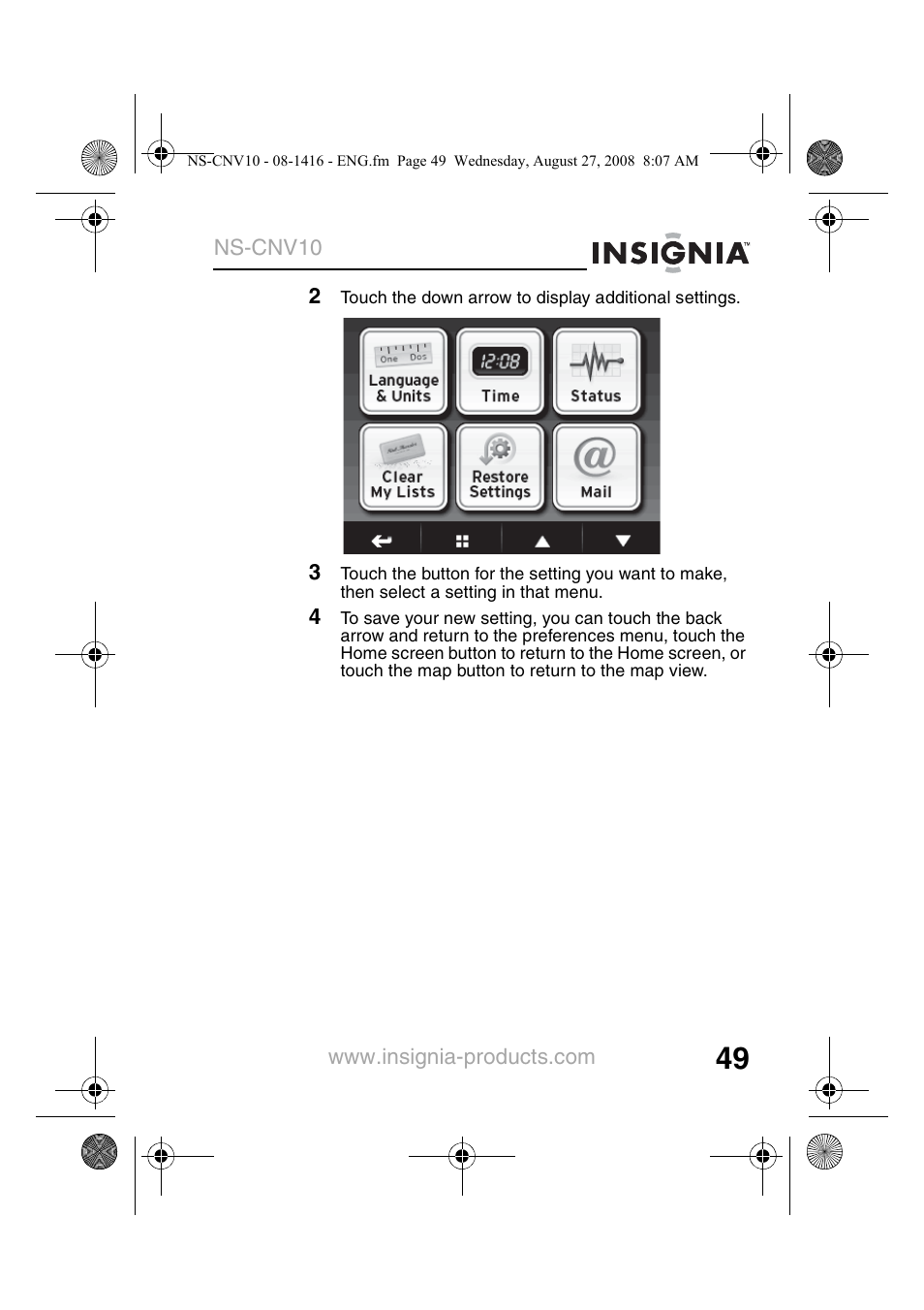 Insignia NS-CNV10 User Manual | Page 51 / 72