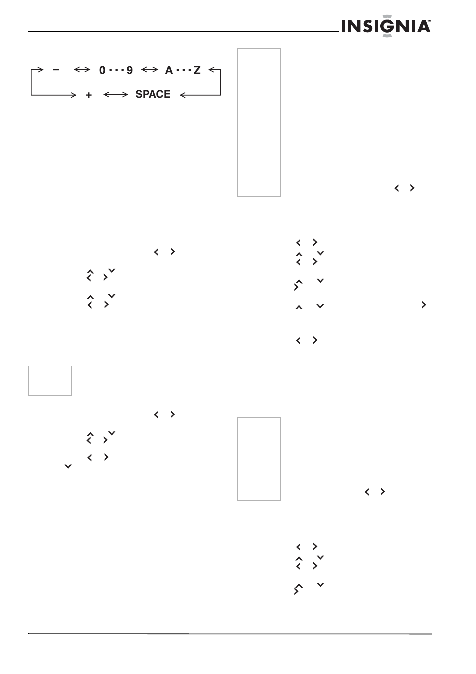 Space | Insignia NS-27RTV User Manual | Page 14 / 64