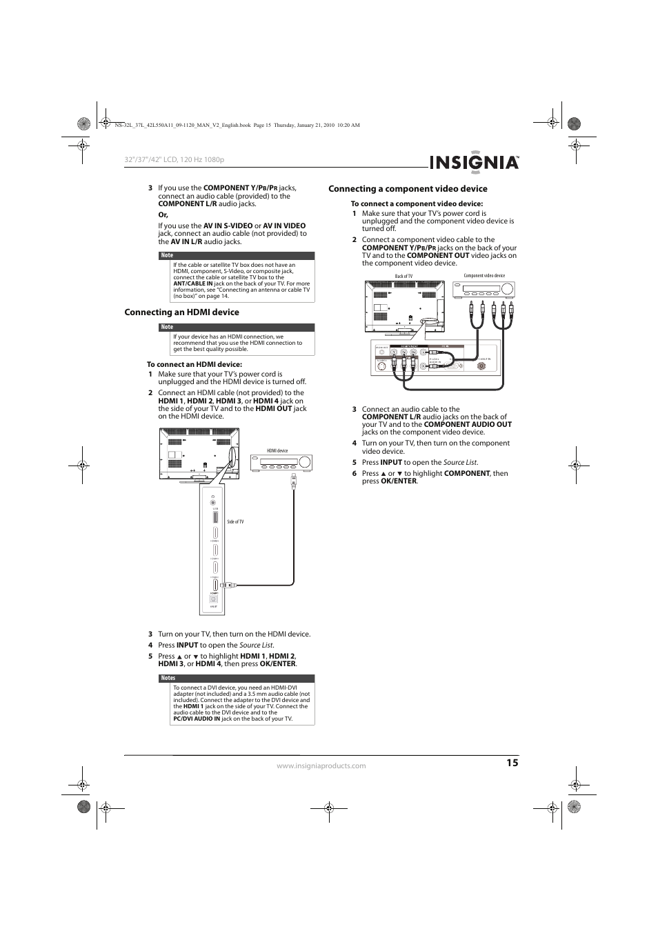 Insignia NS-32L550A11 User Manual | Page 19 / 68