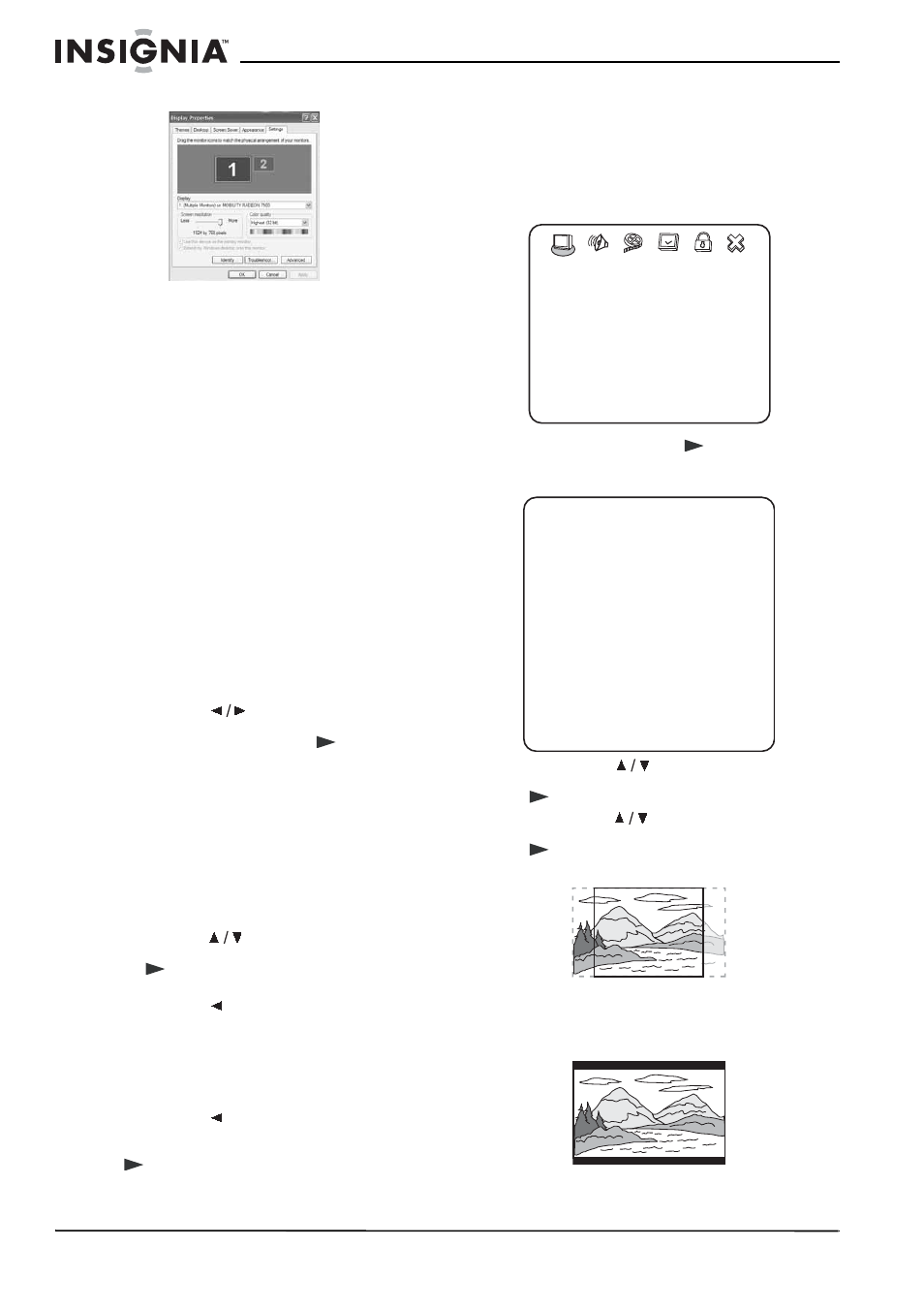 Modification des paramètres généraux | Insignia NS-20CLTV User Manual | Page 42 / 74